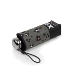 Isotoner parapluie x - tra solide anti - retournement compact technologie ultra - d�perlant l�opard kaki ...