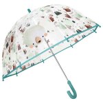 Parapluie transparent pour enfant animaux