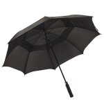 Parapluie xxl diam. 130cm noir ouverture automatique