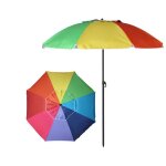 Parasol - bigbuy garden - multicolore - aluminium - diam�tre 200 cm