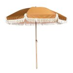 Parasol droit inclinable rond d. 2 m - oviala