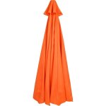 Parasol extrieur impermable et protection uv toile de remplacement pour parasol orange 3m 6 baleines ...