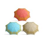 Parasol orientable - bigbuy garden - 180 cm de diam�tre - multicolore - inclinaison rotative - aluminium ...