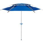 Parasol de plage / jardin � 200 cm anti - ventm�t en aluminiumpare - soleil pour terrassehauteur