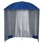 Parasol de plage - outsunny - toile lat�rale - avec sac de transport sardines et lestage - � 22 x 22h ...