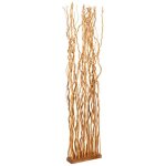 Paravent - aubry gaspard - socle + tiges twist caf - naturel - osier - metasequoia