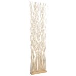 Paravent en osier avec socle et tiges twist modèle 2 Paravent en osier avec socle et tiges twist modèle 2