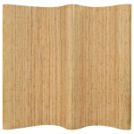 Paravent en bambou 250x165 cm cloison de séparation beige style naturel ecran dintimité diviseur de piece ... Paravent en bambou 250x165 cm cloison de séparation beige style naturel ecran dintimité diviseur de piece ...