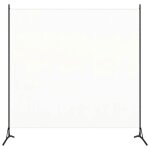 Paravent intérieur / cloison de séparation - uu - blanc 175x180 cm tissu cc96578043 Paravent intérieur / cloison de séparation - uu - blanc 175x180 cm tissu cc96578043