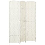 Paravent intérieur - homcom - 3 panneaux - pliable - pour salon chambre à coucher maison - 135 x 180 ... Paravent intérieur - homcom - 3 panneaux - pliable - pour salon chambre à coucher maison - 135 x 180 ...