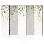 Paravent int�rieur - unilateral - lumasoul - motif floral - 2 - 3 - 8 - 0 - 3a - 1 - 2 - 5 - 5 parties ...