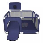 Parc b�b� haute qualit� style minimaliste de chambre avec 50 balles et 4 ventouses - errolves - bleu ...