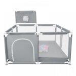 Parc b�b� haute qualit� style minimaliste de chambre avec 50 balles et 4 ventouses - errolves - gris ...