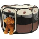 Parc � chiots cl�ture octogonal pliable pour animaux chenil chien