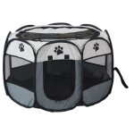 Parc à chiots clôture octogonal pliable pour animaux chenil chien nid de chat salle daccouchement pour ... Parc à chiots clôture octogonal pliable pour animaux chenil chien nid de chat salle daccouchement pour ...