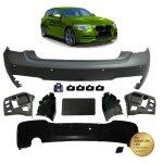 Pare - chocs arri�re pack m performance pour bmw s�rie 1 f20 f21 phase 1 de 07 / 2011 � 02 / 2015