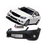 Pare chocs avant pack amg c63 mercedes classe c w204 s204 2007 - 2011 (00659)
