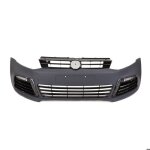 Pare - chocs avant pour vw polo 5 de 2009 � 2014 en abs + feux de jour led