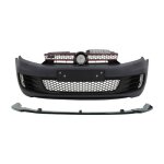 Pare - chocs pour vw golf vi golf 6 08 - 13 lip extension spoiler noir gti look