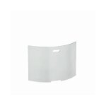 Pare feu verre bombe trempe velum ep 6mm 600x480mm