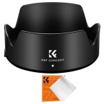Pare - soleil  baonnette - k&f concept - canon ew73d pour objectifs rf 24 - 105 mm f4 - 71 is stm ef ...