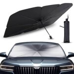 Pare soleil voiture pare brise avant auto r�sistant aux uv avec axe rotatif � 360� et rev�tement en titane ...