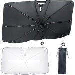 Pare - soleil voiture pare - brise avant pliable parapluie anti - uv et anti - chaleur protection solaire ...