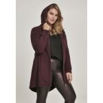 Parka femme grandes tailles - urban classic - rouge fonc� - confortable - multisport - capuche ajustable ...