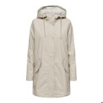 Parka femme - only - sally - impermable - capuche rglable - poches avant avec bouton