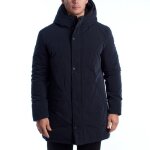 Parka pour homme avec capuche us40127004 - bleu marine