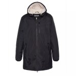 Parka longue  capuche double sherpa schott bladen2