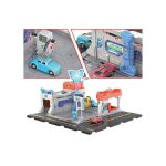 Parking interactif station de lavage miniature station - service + voitures lumire son 3 +