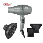 Parlux digitalyon + magic sense - sèche - cheveux gris pailletté avec diffuseur Parlux digitalyon + magic sense - sèche - cheveux gris pailletté avec diffuseur