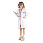 D�guisement - party pro - blouse de docteur - taille 4 - 6 ans - impression instruments m�dicaux - mixte ...
