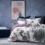 Parure de couette coton mildly - housse de couette 200x200 cm + 2 taie doreiller 65x65 cm - parure de ... Parure de couette coton mildly - housse de couette 200x200 cm + 2 taie doreiller 65x65 cm - parure de ...