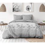 Parure de couette - drankensberg - 220x240 cm - microfibre - toucher peau de p�che