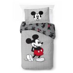 Parure de couette mickey mouse classique lit simple