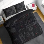 Parure de courette double star wars classic dark side vader tech