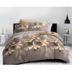 Parure de draps 4 pieces 100% coton 57 fils / m2 - 1 drap plat 240x 300 cm + 1 drap housse 140 x 190 ...