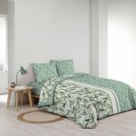 Parure de draps 4 pi�ces r�versible ? 100 % coton ? imprim� 42 fils / cm� eleonore