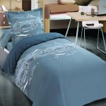 Alpes blanc - parure de draps esprit montagne pur coton - nuit des alpes 90x190 cm Alpes blanc - parure de draps esprit montagne pur coton - nuit des alpes 90x190 cm