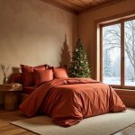 Parure de draps - parure de lit 5 pièces luxe ? 100% percale de coton peigné ?80 fils / cm²? 140 x 190 ... Parure de draps - parure de lit 5 pièces luxe ? 100% percale de coton peigné ?80 fils / cm²? 140 x 190 ...