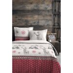 Parure housse de couette bauges rouge 240 x 220 cm ? 100 % coton - taille: 220x240cm - coloris: rouge ... Parure housse de couette bauges rouge 240 x 220 cm ? 100 % coton - taille: 220x240cm - coloris: rouge ...