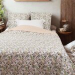 Parure housse de couette imprim�s coton 120 gr francia