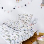 Parure de lit 200x200 cm coton arcoeur