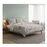 Parure de lit 240 x 220 cm corail dazura