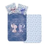 Parure lit bébé housse de couette réversible disney lilo et stitch 100x135cm garçon & 100% coton Parure lit bébé housse de couette réversible disney lilo et stitch 100x135cm garçon & 100% coton