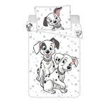 Parure de lit - disney - 101 dalmatiens - housse de couette r�versible - 100% coton - 100x135cm