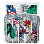 Parure de lit enfant marvel comics lit pour deux Parure de lit enfant marvel comics lit pour deux