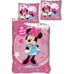 Parure de lit enfant - disney - minnie - rose - synthétique - lavable en machine Parure de lit enfant - disney - minnie - rose - synthétique - lavable en machine